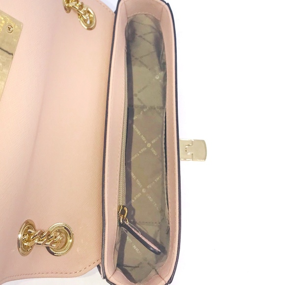 Michael Kors Tina MD Shoulder Flap Bag Wallet Set - Picture 6 of 8